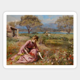 The First Spring by Julius LeBlanc Stewart Magnet